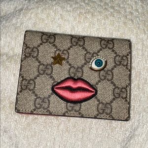 Gucci Supreme face wallet